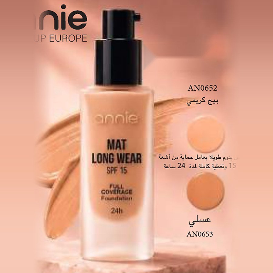 Fond de teint Annie Mat Long Wear SPF 15
