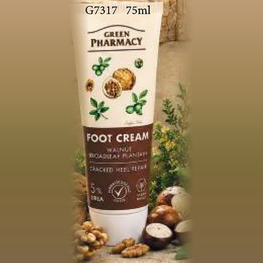 Crème pieds anti-crevasses Green Pharmacy à la noix et à l’urée