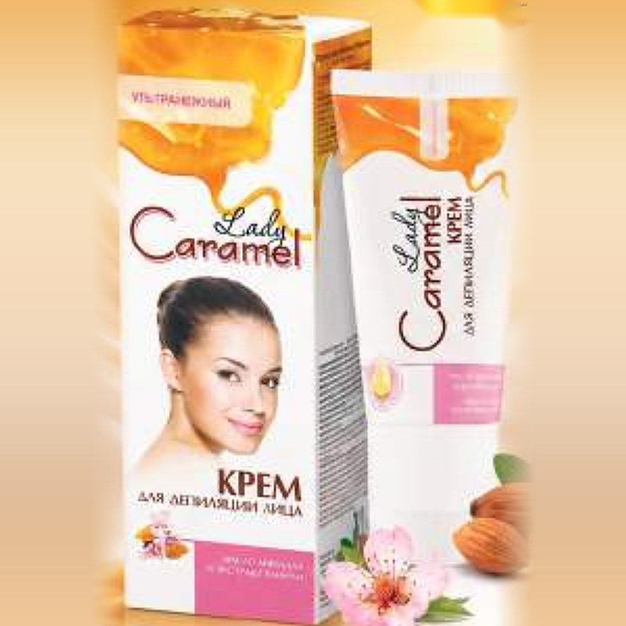 Crème dépilatoire visage Lady Caramel